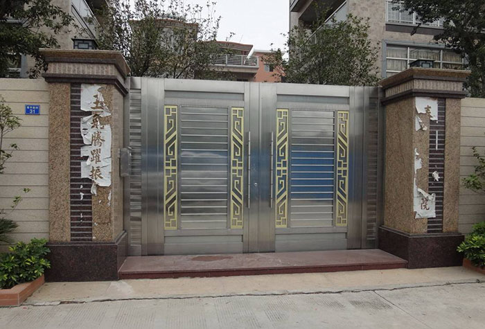 不鏽鋼大門案例